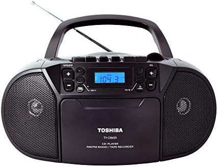 Toshiba TY-CKM39(G) Hordozható MP3 CD-t, Kazettát, Magnót a AM/FM Sztereó, Aux Bemenet Metál Zöld