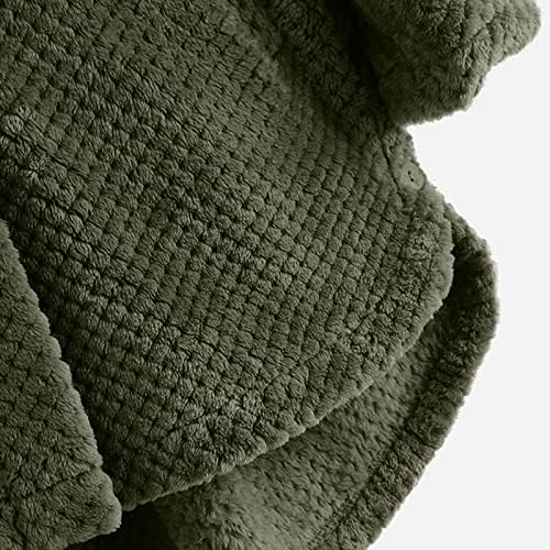 JJHAEVDY Női Téli, Meleg Gyapjú Kabát Plus Size Sűrűsödik Gombot Kapucnis Kabát Alkalmi Könnyű Outwear