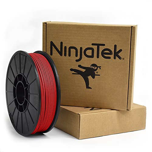 NinjaTek 3DNF03129010 NinjaTek NinjaFlex TPU Szálban, 3.00 mm, TPE, 1kg, Tűz (Piros) (Csomag 1)