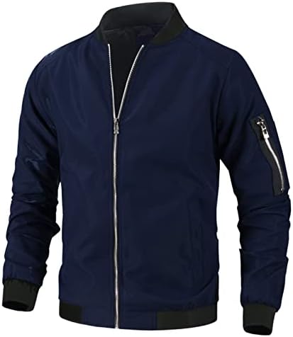 Kabátok Férfiak számára,a Férfi Könnyűsúlyú Outwear Bomber Kabát Alkalmi Sportruházat Őszi Téli Katonai Zakó, Kabát