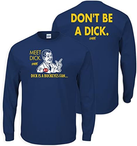 Csettint Ruházat Ne legyen D!ck (Anti-Ohio Állam) T-Shirt a Michigan Egyetemen Rajongók (SM-5XL)