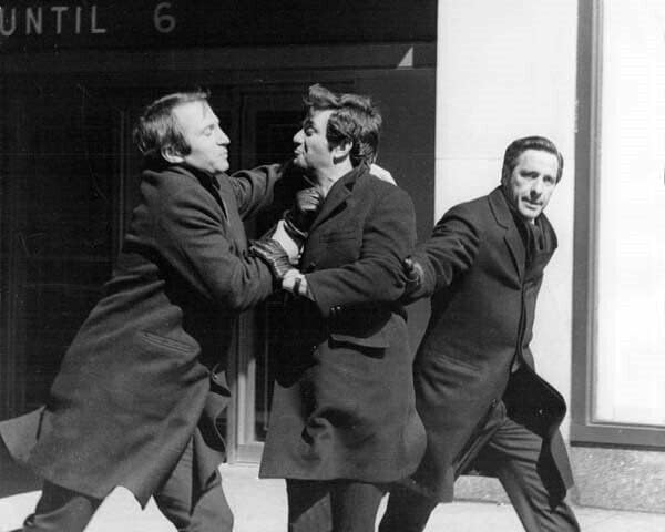 A férjek 1970-Ben Gazzara Peter Falk John Cassavetes verekedés 5x7 fotó