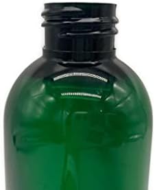 3 Csomag 8 oz -Zöld Cosmo Műanyag Palackok Fekete Flip-Top - Illóolajok, Illatszerek, tisztítószerek Készült az USA-ban
