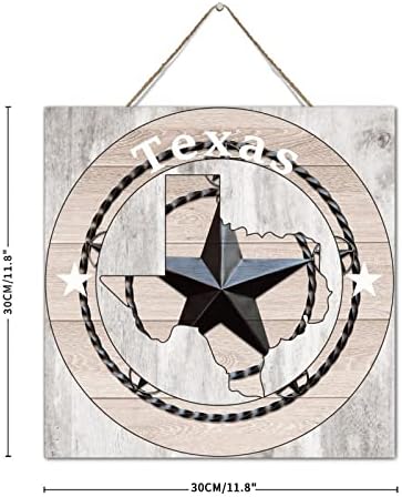 Autravelco Vicces Fa Jelek Texas Lone Star Haza Térkép Festett Fa Emléktábla Alá Idézet Parasztház Amerikai Texas Ajándékok